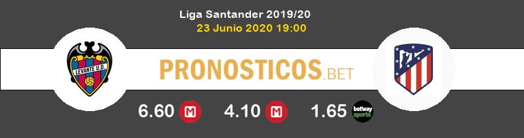 Levante Atlético de Madrid Pronostico 23/06/2020 1
