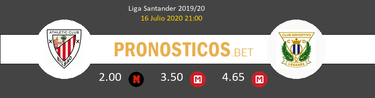 Athletic Leganés Pronostico 16/07/2020 1