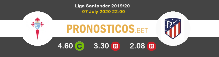 Celta Atlético Pronostico 07/07/2020 1