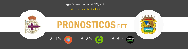 Deportivo Fuenlabrada Pronostico 20/07/2020 1