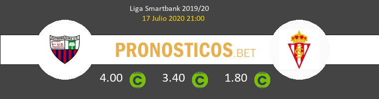 Extremadura UD Real Sporting Pronostico 17/07/2020 1
