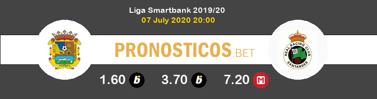 Fuenlabrada Racing de Santander Pronostico 07/07/2020 1