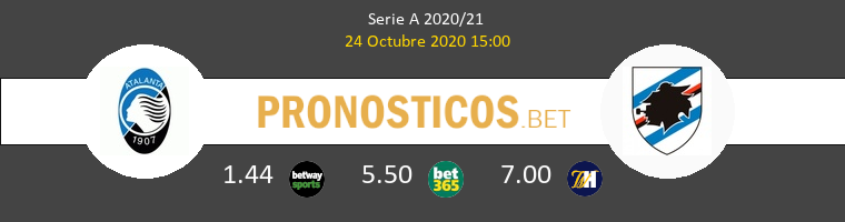 Atalanta Sampdoria Pronostico 24/10/2020 1
