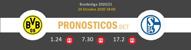 Borussia Dortmund Schalke 04 Pronostico 24/10/2020 1