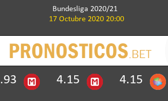 B. Mönchengladbach Wolfsburgo Pronostico 17/10/2020 3