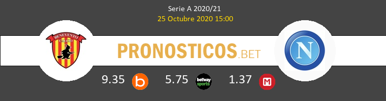 Benevento Napoles Pronostico 25/10/2020 1