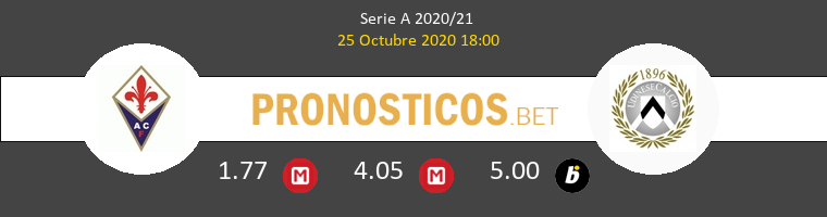 Fiorentina Udinese Pronostico 25/10/2020 1