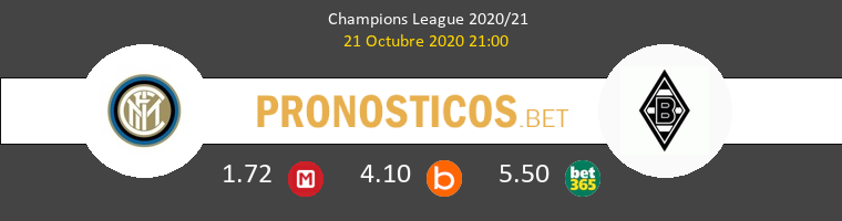 Inter B. Mönchengladbach Pronostico 21/10/2020 1