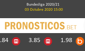 Colonia B. Mönchengladbach Pronostico 03/10/2020 3