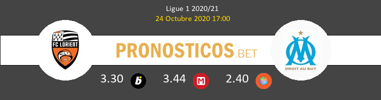 Lorient Marsella Pronostico 24/10/2020 1