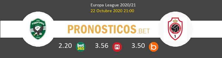 Ludogorets Antwerp Pronostico 22/10/2020 1