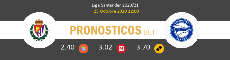 Real Valladolid Alavés Pronostico 25/10/2020 1