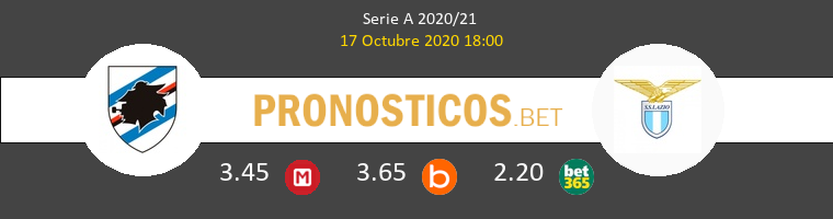 Sampdoria Lazio Pronostico 17/10/2020 1