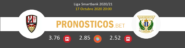 UD Logroñés Leganés Pronostico 17/10/2020 1