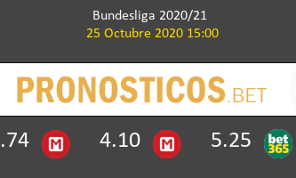 Wolfsburg Arminia Bielefeld Pronostico 25/10/2020 1