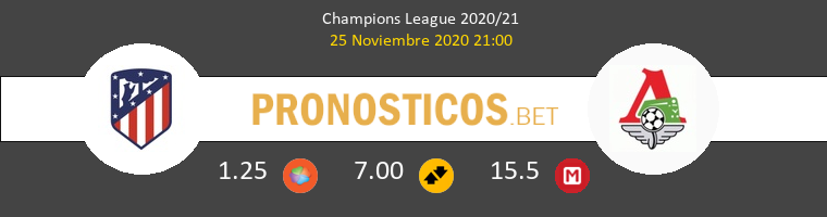 Atlético de Madrid vs Lokomotiv Moskva Pronostico (25 Nov 2020) 1