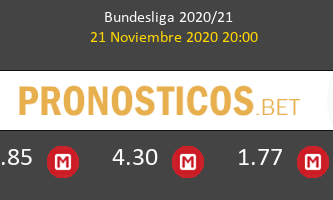 Hertha Berlín vs Borussia Pronostico (21 Nov 2020) 1