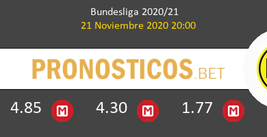 Hertha Berlín vs Borussia Pronostico (21 Nov 2020) 4