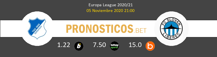 Hoffenheim vs Slovan Liberec Pronostico (5 Nov 2020) 1