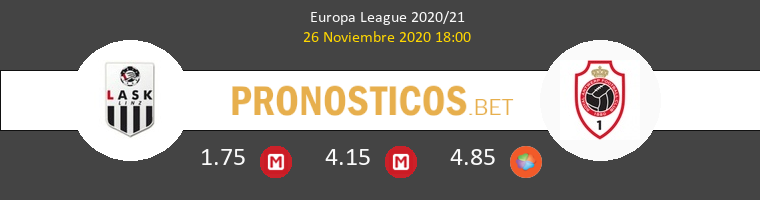 LASK Linz vs Antwerp Pronostico (26 Nov 2020) 1
