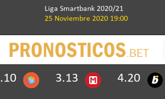 Las Palmas vs Mirandés Pronostico (25 Nov 2020) 1