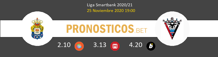 Las Palmas vs Mirandés Pronostico (25 Nov 2020) 1