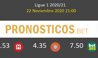 Lille vs Lorient Pronostico (22 Nov 2020) 3
