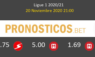 Monaco vs Paris Saint Germain Pronostico (20 Nov 2020) 1