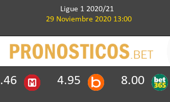Olympique Lyonnais vs Stade de Reims Pronostico (29 Nov 2020) 2