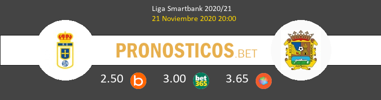 Real Oviedo vs Fuenlabrada Pronostico (21 Nov 2020) 1