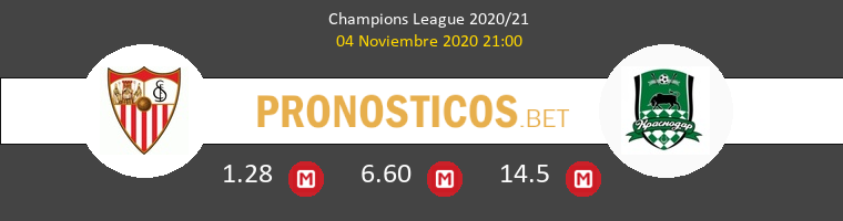 Sevilla vs FK Krasnodar Pronostico (4 Nov 2020) 1