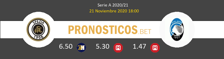 Spezia vs Atalanta Pronostico (21 Nov 2020) 1