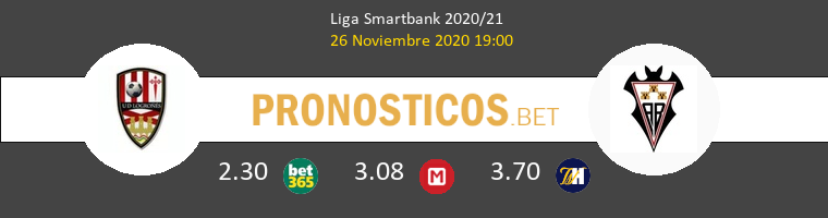 UD Logroñés vs Albacete Pronostico (26 Nov 2020) 1
