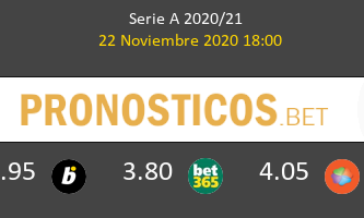 Udinese vs Génova Pronostico (22 Nov 2020) 1