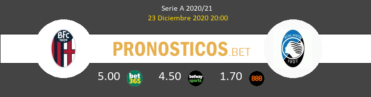Bologna vs Atalanta Pronostico (23 Dic 2020) 1