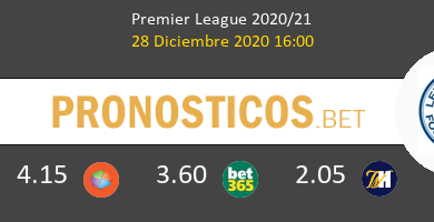 Crystal Palace vs Leicester Pronostico (28 Dic 2020) 5