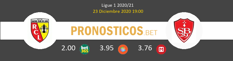 Lens vs Stade Brestois Pronostico (23 Dic 2020) 1