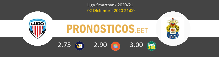 Lugo vs Las Palmas Pronostico (2 Dic 2020) 1