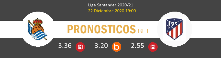 Real Sociedad vs Atlético Pronostico (22 Dic 2020) 1