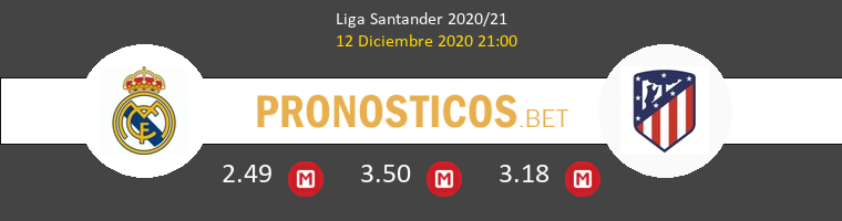 Real Madrid vs Atlético Pronostico (12 Dic 2020) 1