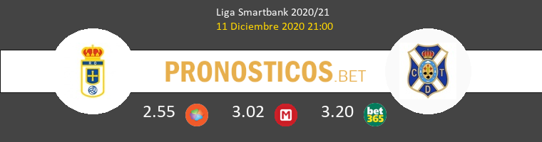 Real Oviedo vs Tenerife Pronostico (11 Dic 2020) 1
