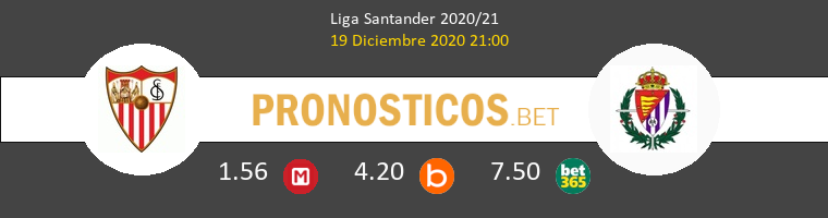 Sevilla vs Real Valladolid Pronostico (19 Dic 2020) 1