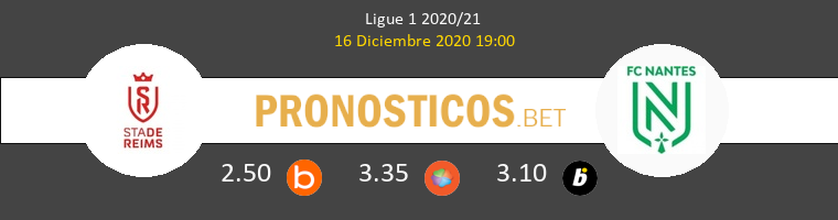 Stade de Reims vs Nantes Pronostico (16 Dic 2020) 1