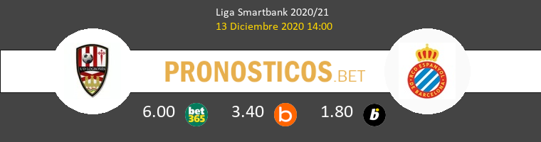 UD Logroñés vs Espanyol Pronostico (13 Dic 2020) 1