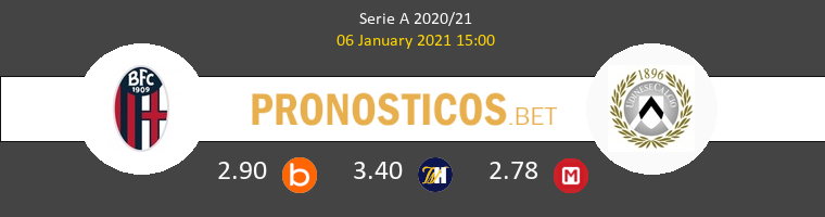 Bologna vs Udinese Pronostico (6 Ene 2021) 1