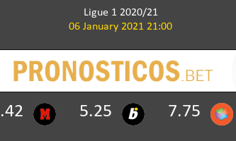 Olympique Lyonnais vs Lens Pronostico (6 Ene 2021) 2