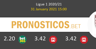 Stade Brestois vs Metz Pronostico (31 Ene 2021) 6