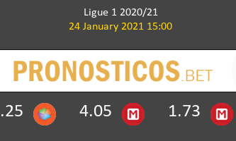 Stade de Reims vs Stade Brestois Pronostico (24 Ene 2021) 1