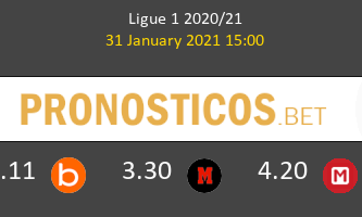 Strasbourg vs Stade de Reims Pronostico (31 Ene 2021) 1