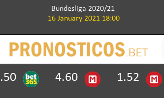 Stuttgart vs B. Mönchengladbach Pronostico (16 Ene 2021) 1
